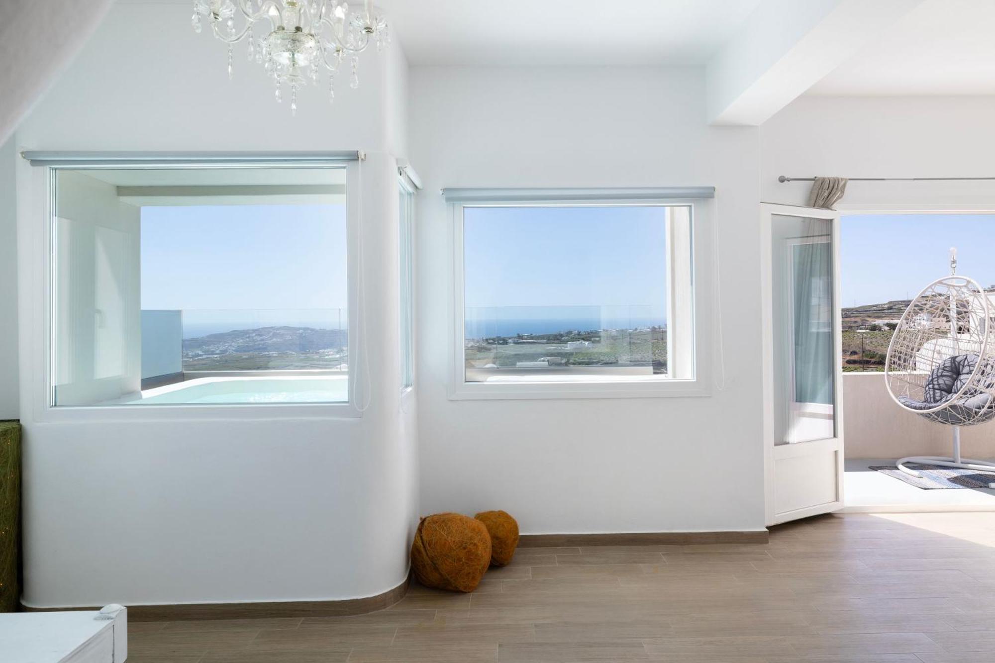 Cinnamon Villa With Private Hot Tub Pýrgos Exteriér fotografie